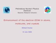 Enhancement of the electron EDM in atoms, molecules, and crystals