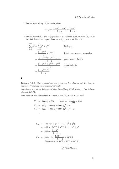 Mathematik fÃ¼r Maschinenbauer