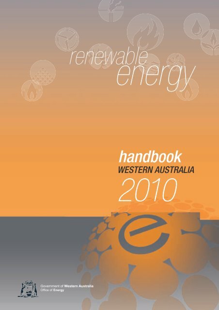 Renewable Energy Handbook 2010 - Department of Finance - The ...