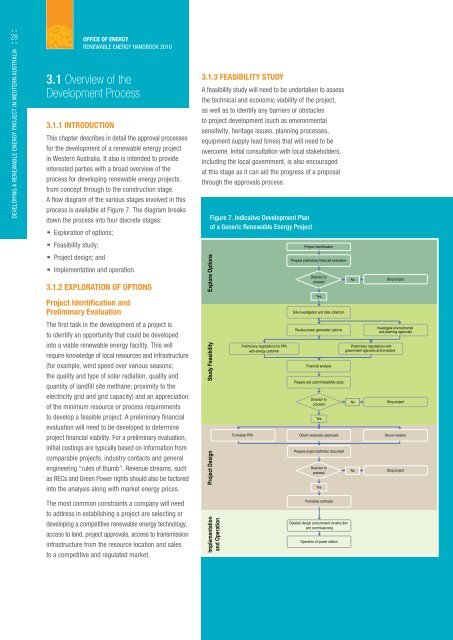 Renewable Energy Handbook 2010 - Department of Finance - The ...