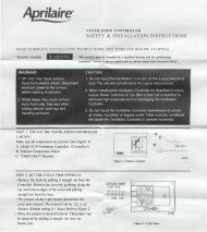 safety & installation instructions - Alpine Home Air Products
