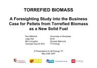 TORREFIED BIOMASS - Arbtalk