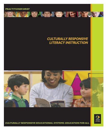 CULTURALLY RESPONSIVE LITERACY INSTRUCTION - NCCRESt