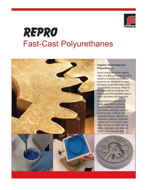Fast-Cast Polyurethanes - FreemanSupply.com