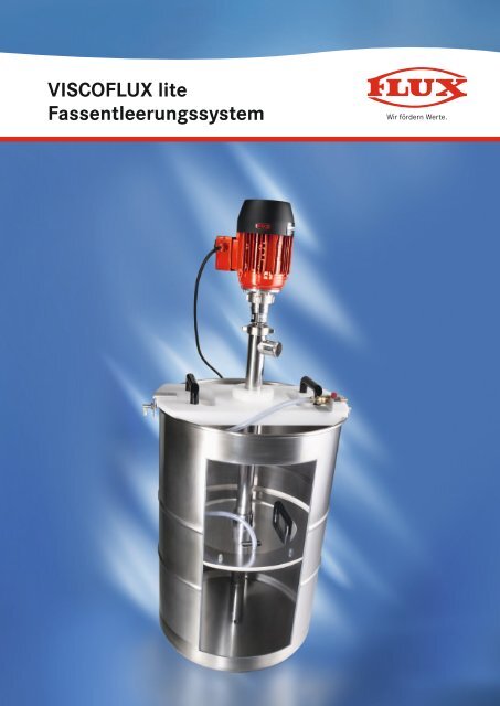 VISCOFLUX lite Fassentleerungssystem