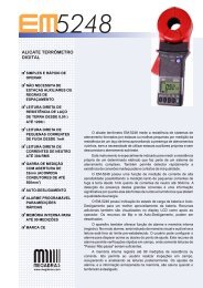 alicate terrometro em-5248 - Master Tools Instrumentos Ltda