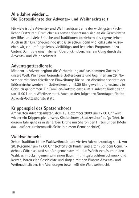 Gemeindebrief - Evangelische Kirchengemeinde Herrsching ...