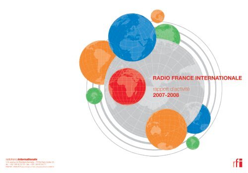 RADIO FRANCE INTERNATIONALE rapport d'activitÃ© 2007-2008 - RFI