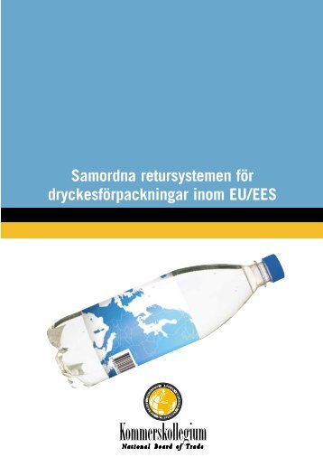 Samordna retursystemen för dryckesförpackningar inom EU/EES