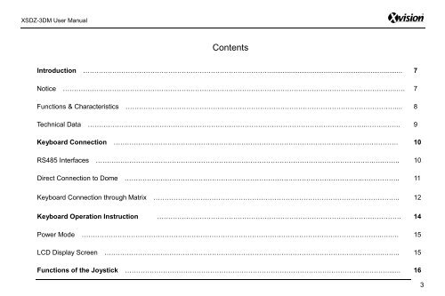 XSDZ-3DM User Manual - Y3k.com