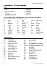 statistiÄna znamenja, krajÅ¡ave in merske enote - StatistiÄni urad ...