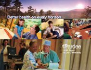 2008 Annual Report - Pardee Hospital