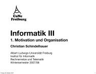 Christian Schindelhauer - Rechnernetze und Telematik - Albert ...