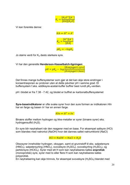 Kjemi – grunnstoffenes reaksjoner