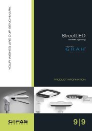 StreetLED - GIFAS W.J. GrÃ¶ninger ELECTRIC GmbH