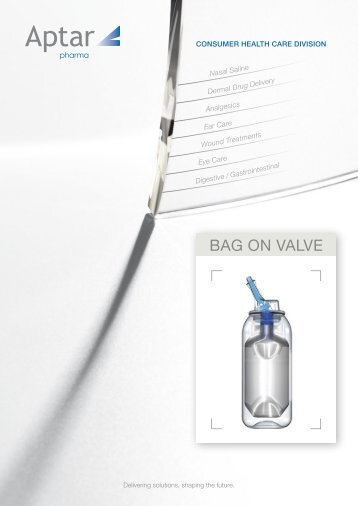Product Data Sheet: Bag On Valve - Aptar