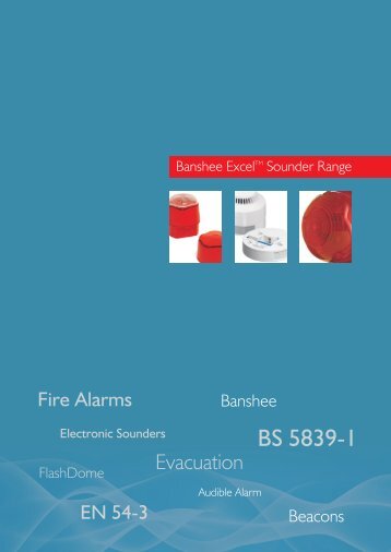Banshee Excel Sounder Range Brochure (PDF) - Hoyles