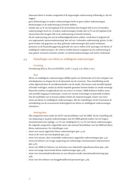 Informatiewijzer Staatssteun voor Decentrale ... - Rijksoverheid.nl