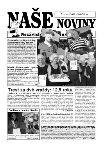 ÄÃ­slo 16 - naÅ¡e noviny archiv