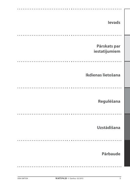 ECL Comfort 110, appl. 116, version 1.08 - Danfoss apkures portÄls