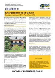 Energiesparendes Bauen - Energie- und Umweltagentur NÃ