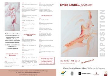 Emilie Saurel - Villefranche-de-Rouergue