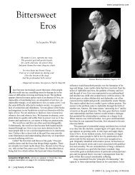 Bittersweet Eros - C.G. Jung Society of Atlanta