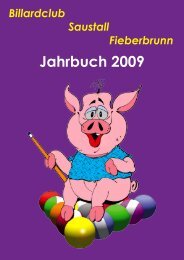 Jahrbuch 2009 - BC Saustall