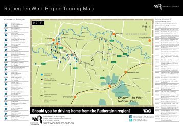 Download Rutherglen Touring Map - Winemakers of Rutherglen