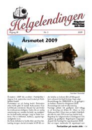 Helgelendingen, 2009-3 - Helgeland Historielag