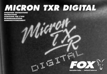 Micron TXR Leaflet - Fox