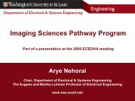 Title Slide - Department of Electrical and Systems Engineering ...