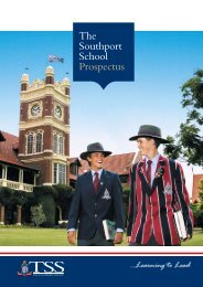 TSS Prospectus - The Southport School