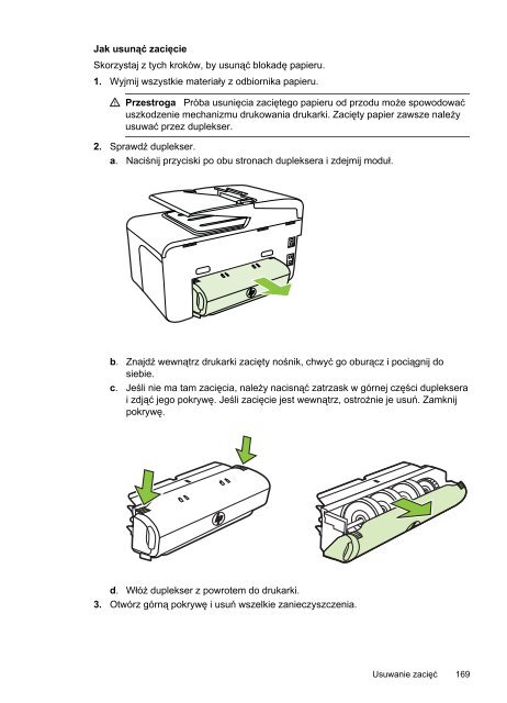 HP Officejet Pro 8600 (N911) Printer - PLWW - Centrum Druku