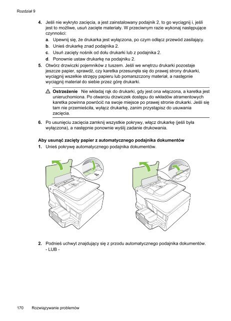 HP Officejet Pro 8600 (N911) Printer - PLWW - Centrum Druku