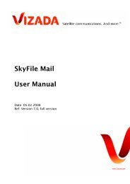 SkyFile Mail User Manual - Delta Wave Communications Inc.