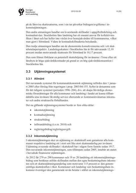 Kallelse med handlingar 20130227.pdf - Trosa kommun