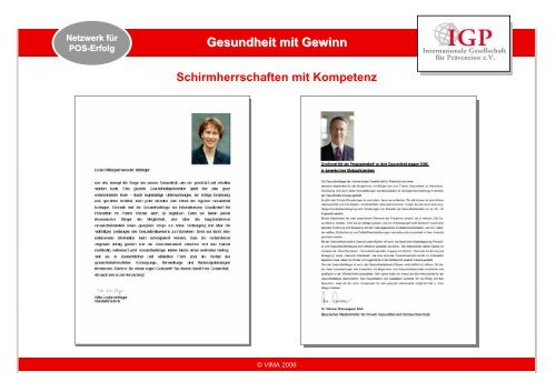 Gesundheit mit Gewinn - IPO Internationale Prävention Organisation ...