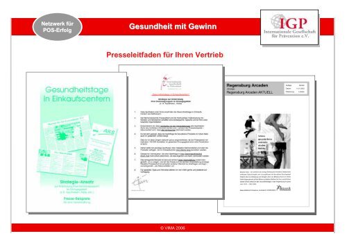 Gesundheit mit Gewinn - IPO Internationale Prävention Organisation ...