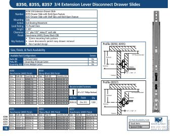 8350, 8355, 8357 3/4 Extension Lever Disconnect ... - ZipBoss.com