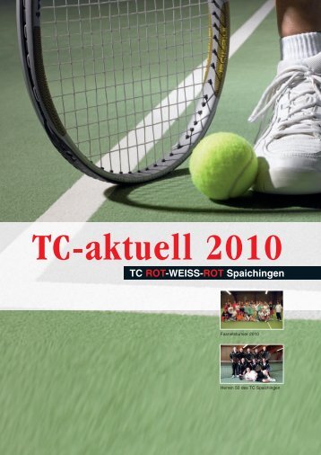 TC-aktuell 2010.indd - TC Spaichingen