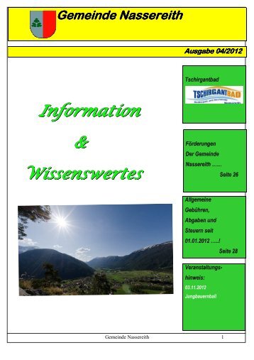 Datei herunterladen (3,29 MB) - .PDF - Gemeinde Nassereith