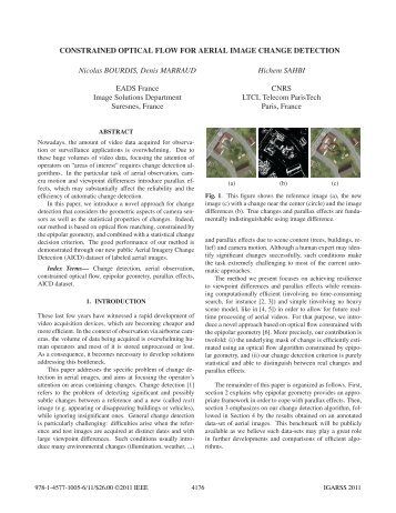 constrained optical flow for aerial image change detection - Sites ...