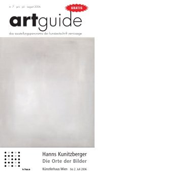 artguide - Vernissage