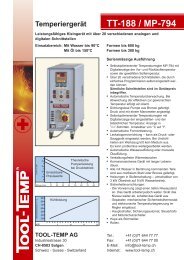 TT-188 / MP-794 TOOL-TEMP AG