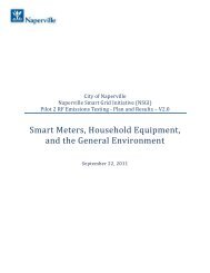 Pilot 2 RF Emissions Testing Report - City of Naperville