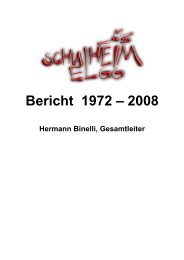 Bericht über 35 Jahre als Leiter des Schulheimes ... - Schulheim Elgg