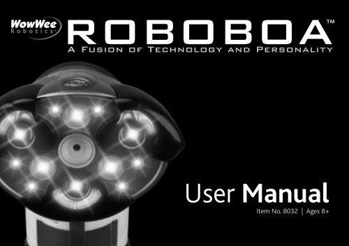 Roboboa User Manual - WowWee