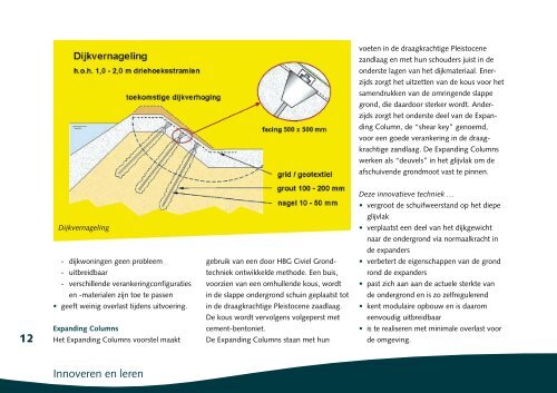 Innoveren en Leren (brochure) - Innoveren met water