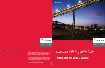 Clariant Mining Solutions